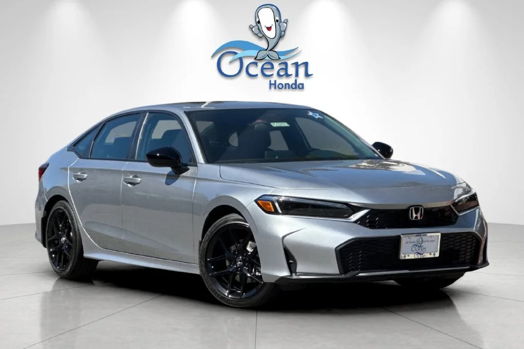 New 2026 Solar Silver Metallic Honda Sport image 2