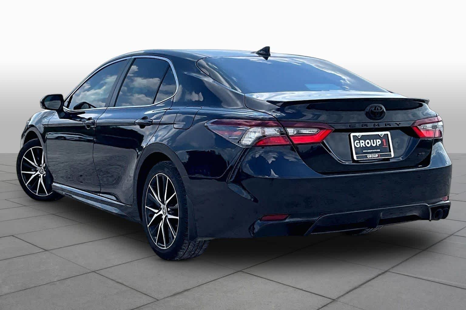 Used 2023 Midnight Black Metallic Toyota SE image 11