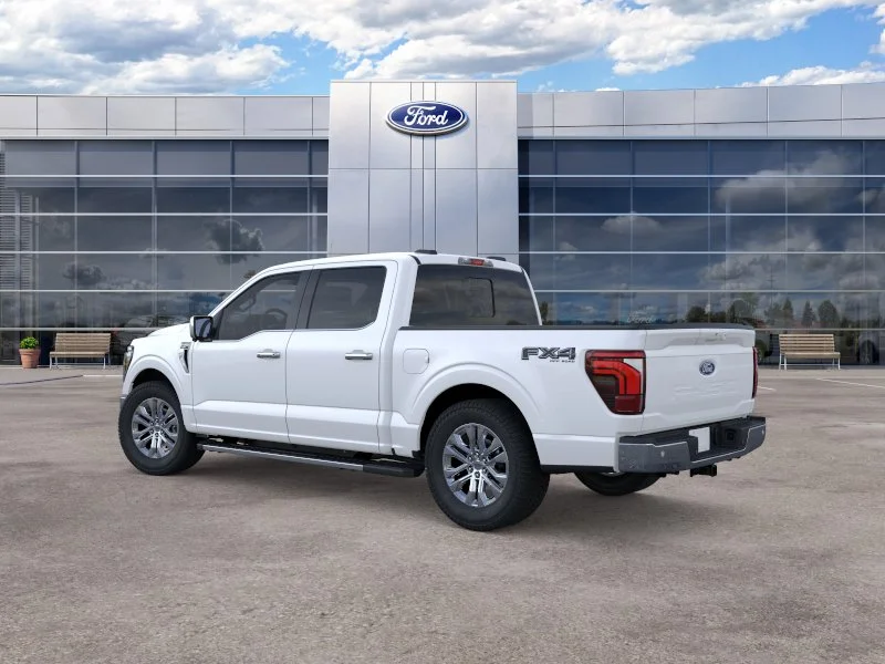 New 2026 Star White Metallic Tri-Coat Ford Lariat image 37