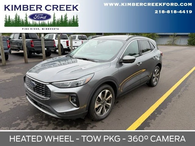 Used 2023 Carbonized Gray Metallic Ford Platinum image 1