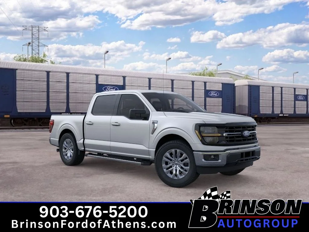 New 2026 Iconic Silver Metallic Ford XLT image 7