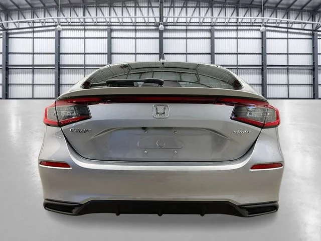 New 2026 Solar Silver Metallic Honda FWD Sport image 4