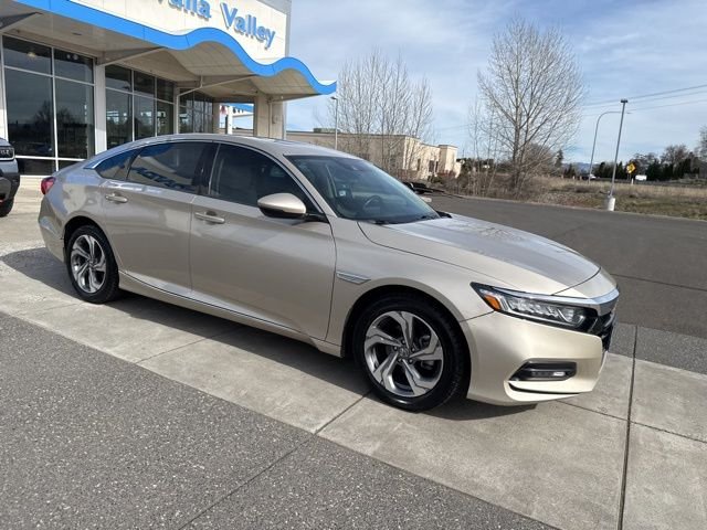 Used 2018 Honda Accord EX-L with VIN 1HGCV1F68JA194905 for sale in College Place, WA