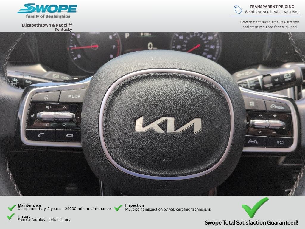 Used 2022 EBONY BLACK Kia S image 22
