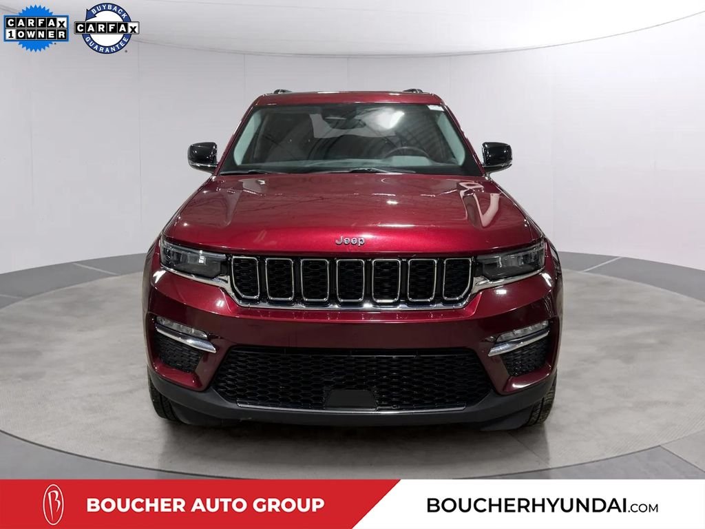 Used 2023 Velvet Red Pearlcoat Jeep Limited image 8