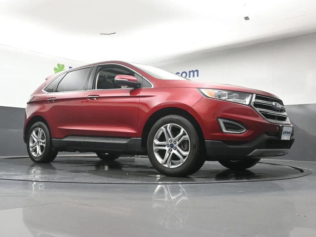 Certified Used 2017 Red Ford Titanium image 29