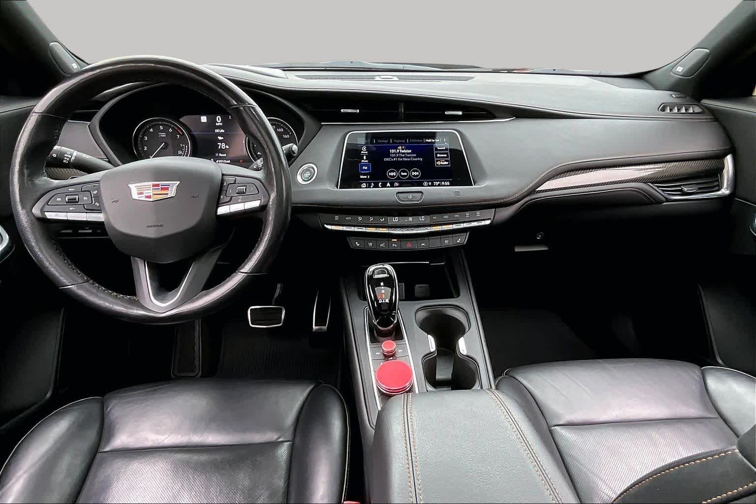 Used 2021 Stellar Black Metallic Cadillac FWD Sport image 15