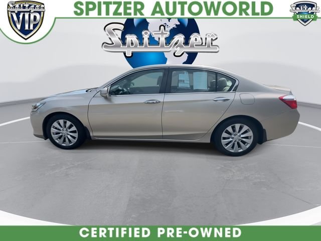 Certified Used 2015 Champagne Frost Pearl Honda EX image 6