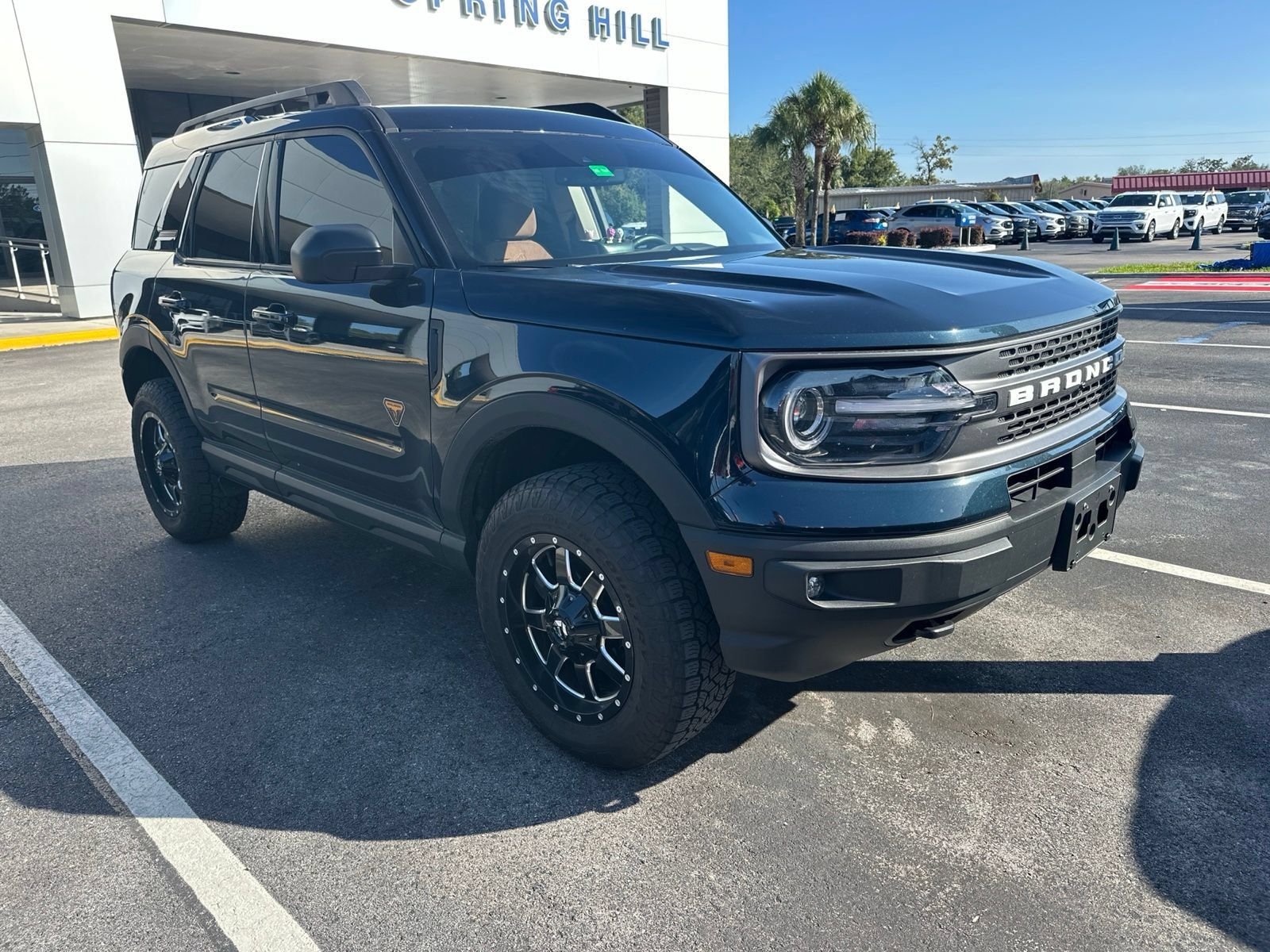 Used 2023 Blue Ford Badlands image 1