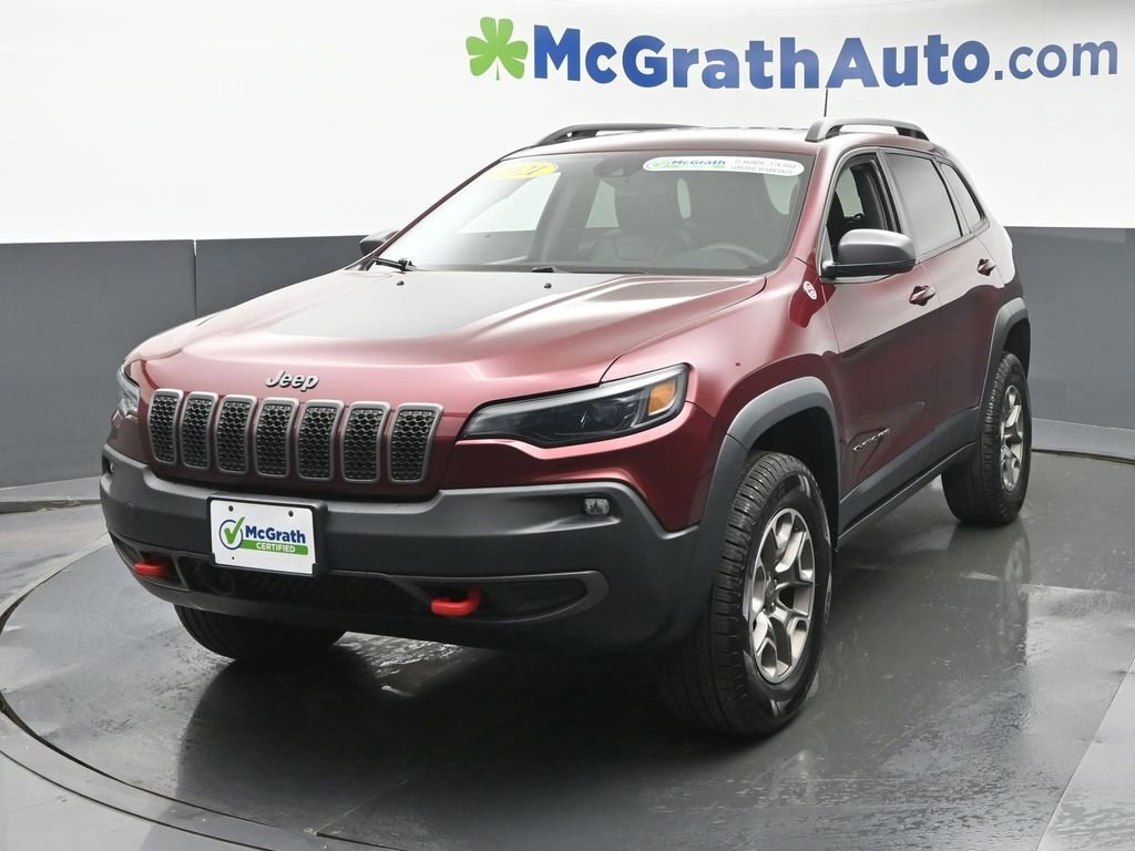 Used 2021 Red Jeep Trailhawk image 22