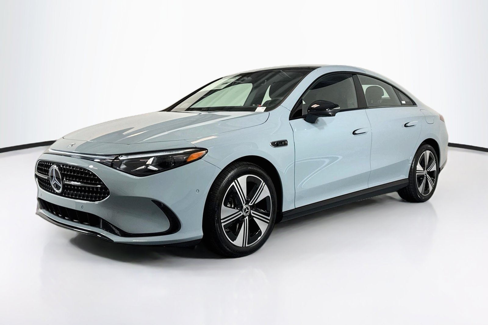 New 2027 Liquid Crystal Green Mercedes-Benz CLA 220 Hybrid image 1