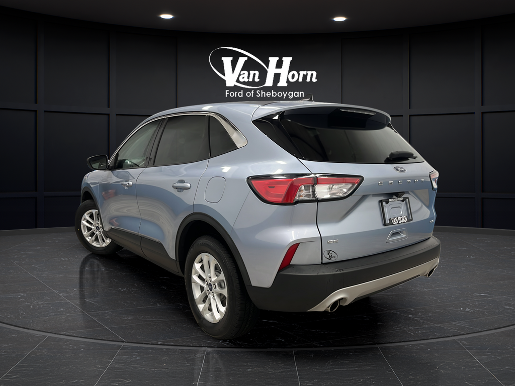 Used 2022 Iced Blue Silver Metallic Ford SE image 5