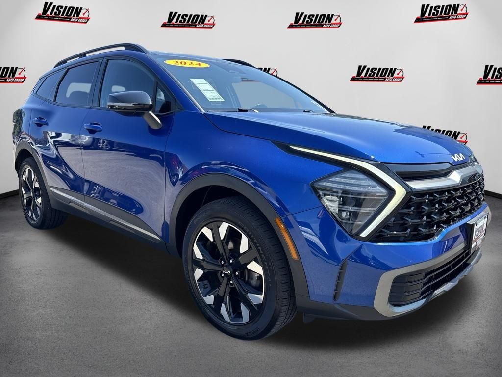 Used 2024 Blue Kia X-Line image 3