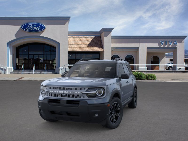 New 2025 Azure Gray Metallic Tri-Coat Ford Outer Banks® image 2