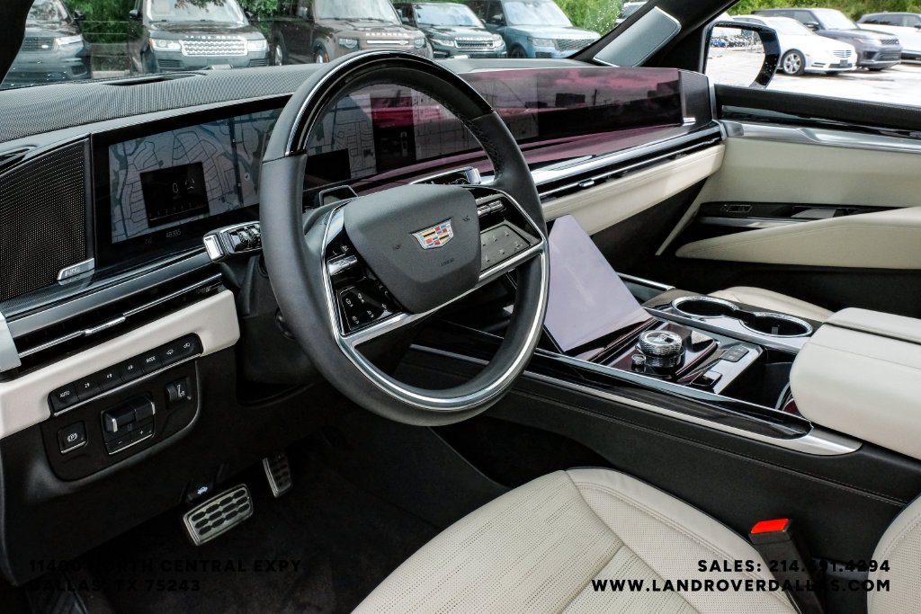 Used 2025 Deep Sea Metallic Cadillac Sport image 2