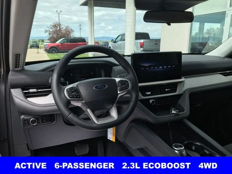 New 2026 Carbonized Gray Metallic Ford Active image 8