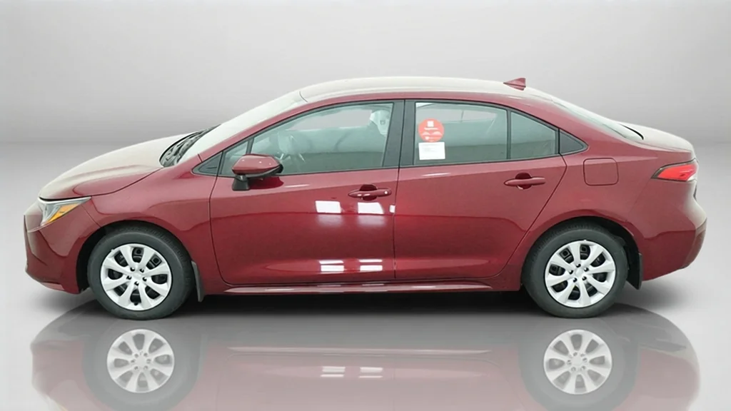 New 2027 Ruby Flare Pearl Toyota LE image 2
