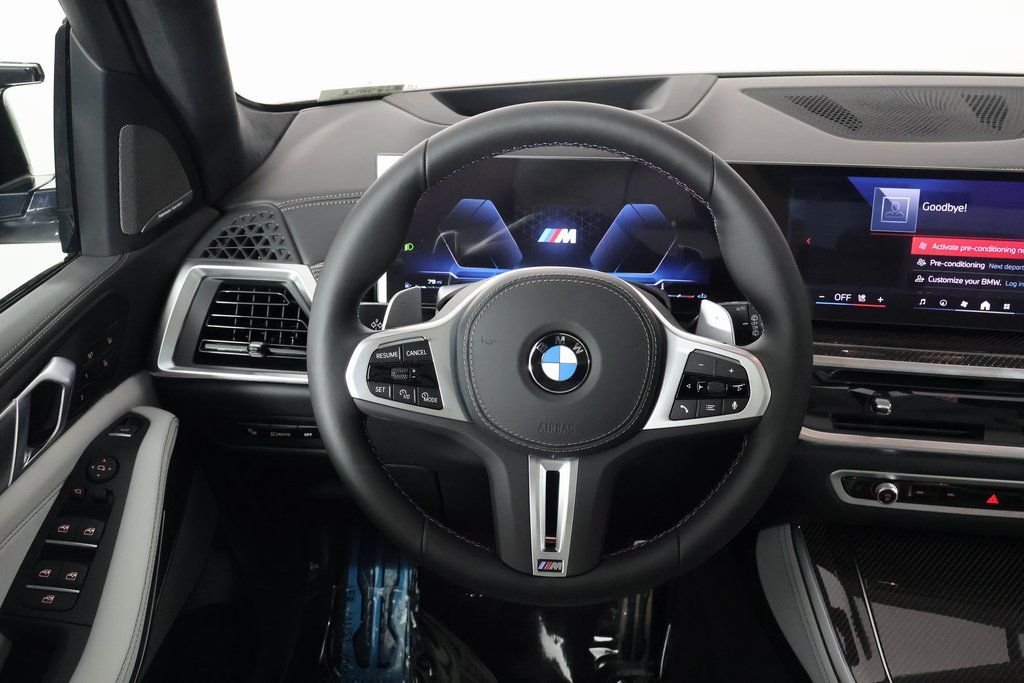 New 2026 Mineral White Metallic BMW M60i image 3