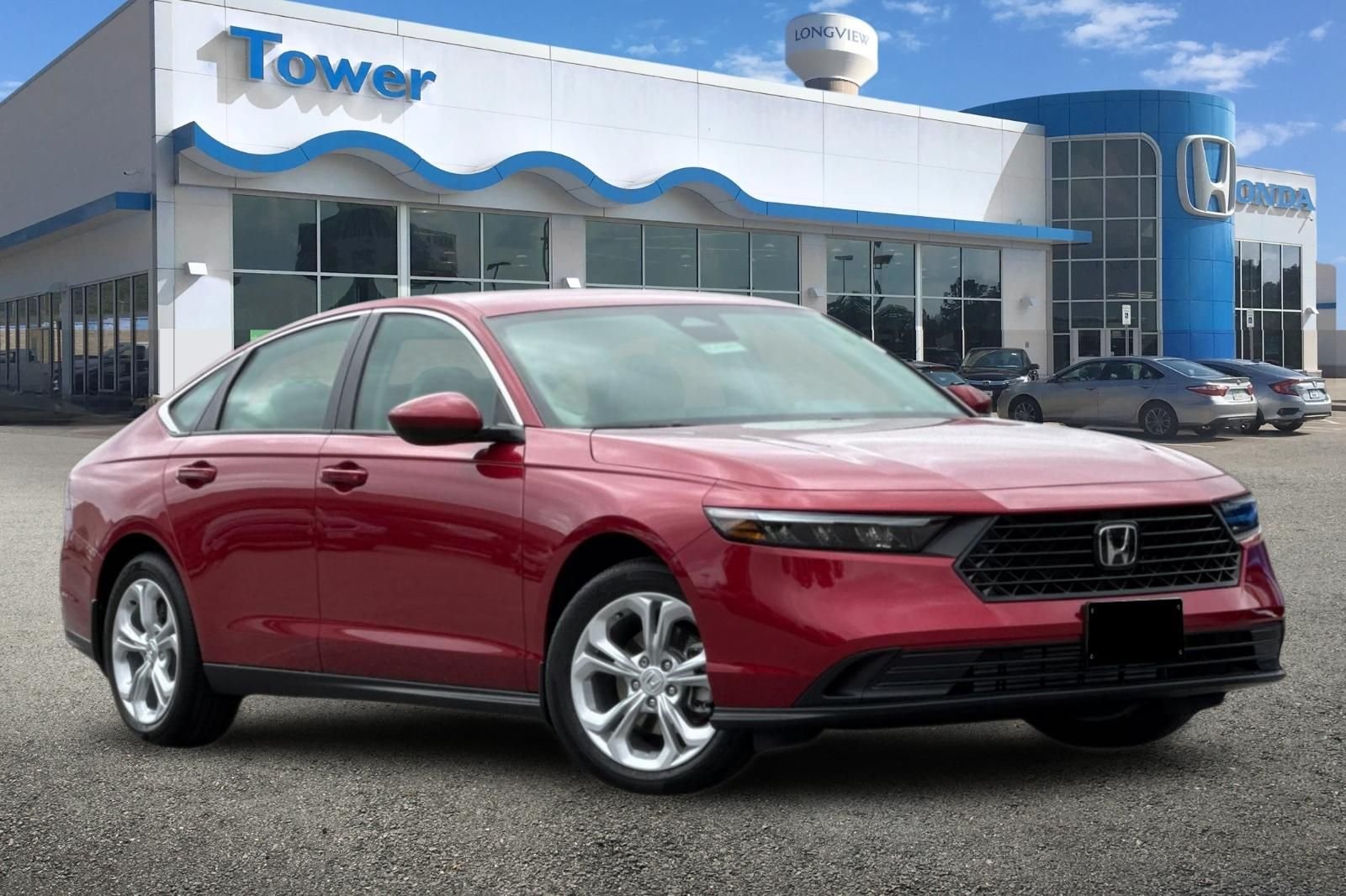 New 2026 Radiant Red Metallic Honda LX image 1