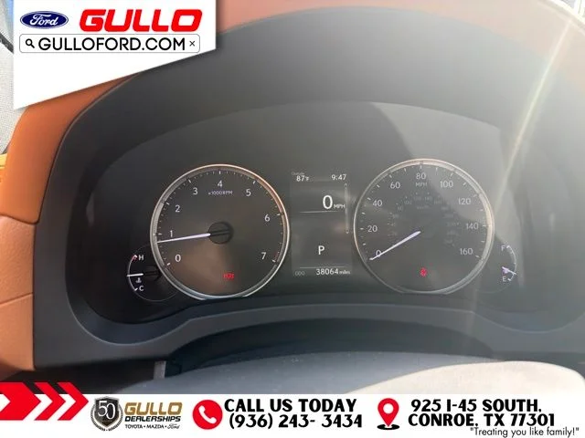 Used 2023 Cloudburst Gray Lexus 350 F SPORT Design image 12
