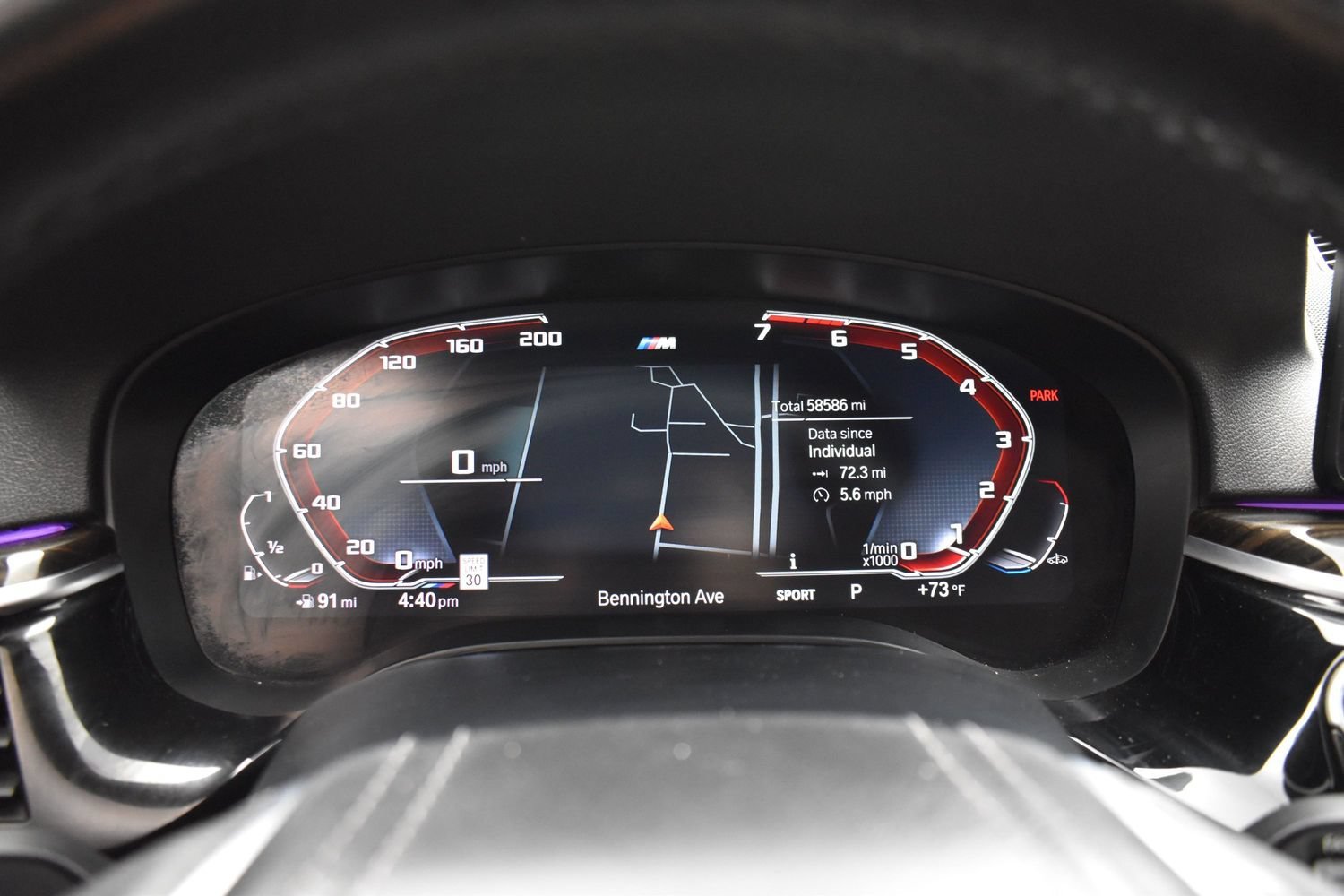 Used 2021 Phytonic Blue Metallic BMW 530i xDrive image 9