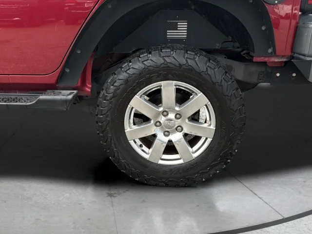 Used 2013 Red Jeep Unlimited Sahara image 31