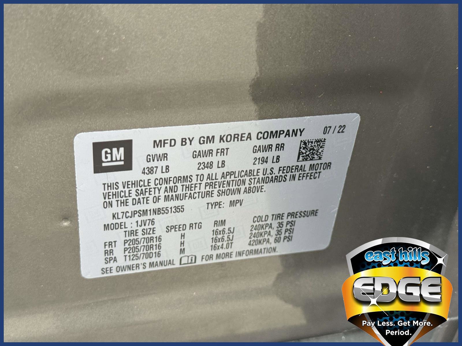 Used 2022 Stone Gray Metallic Chevrolet LT image 17