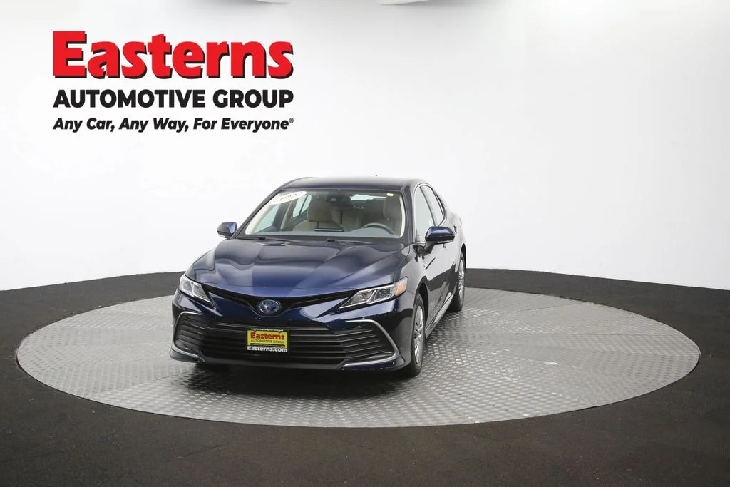 Used 2021 Blue Toyota LE image 52