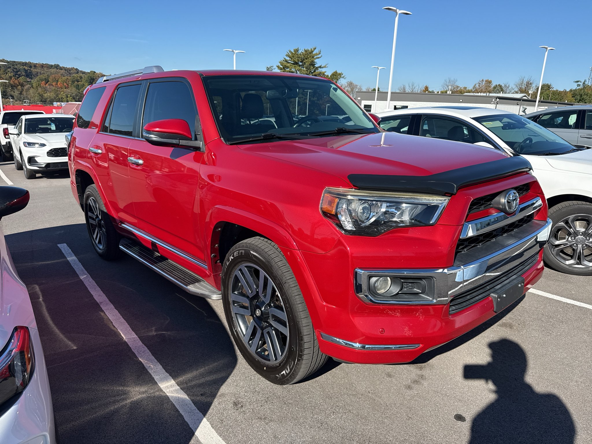 Used 2016 Barcelona Red Metallic Toyota Limited image 9