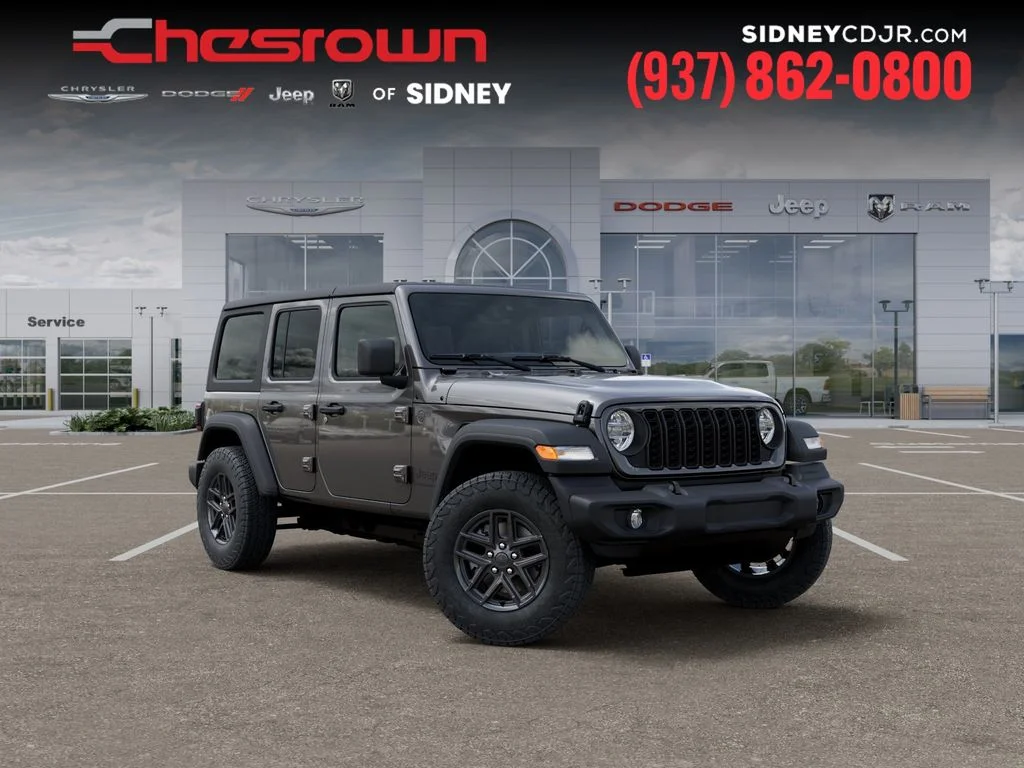 New 2026 Granite Crystal Metallic Clear-Coat Exterior Paint Jeep Sport S image 5
