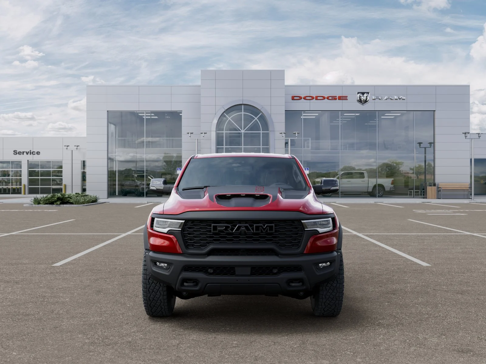 New 2026 Molten Red Pearl-Coat Exterior Paint RAM RHO image 33