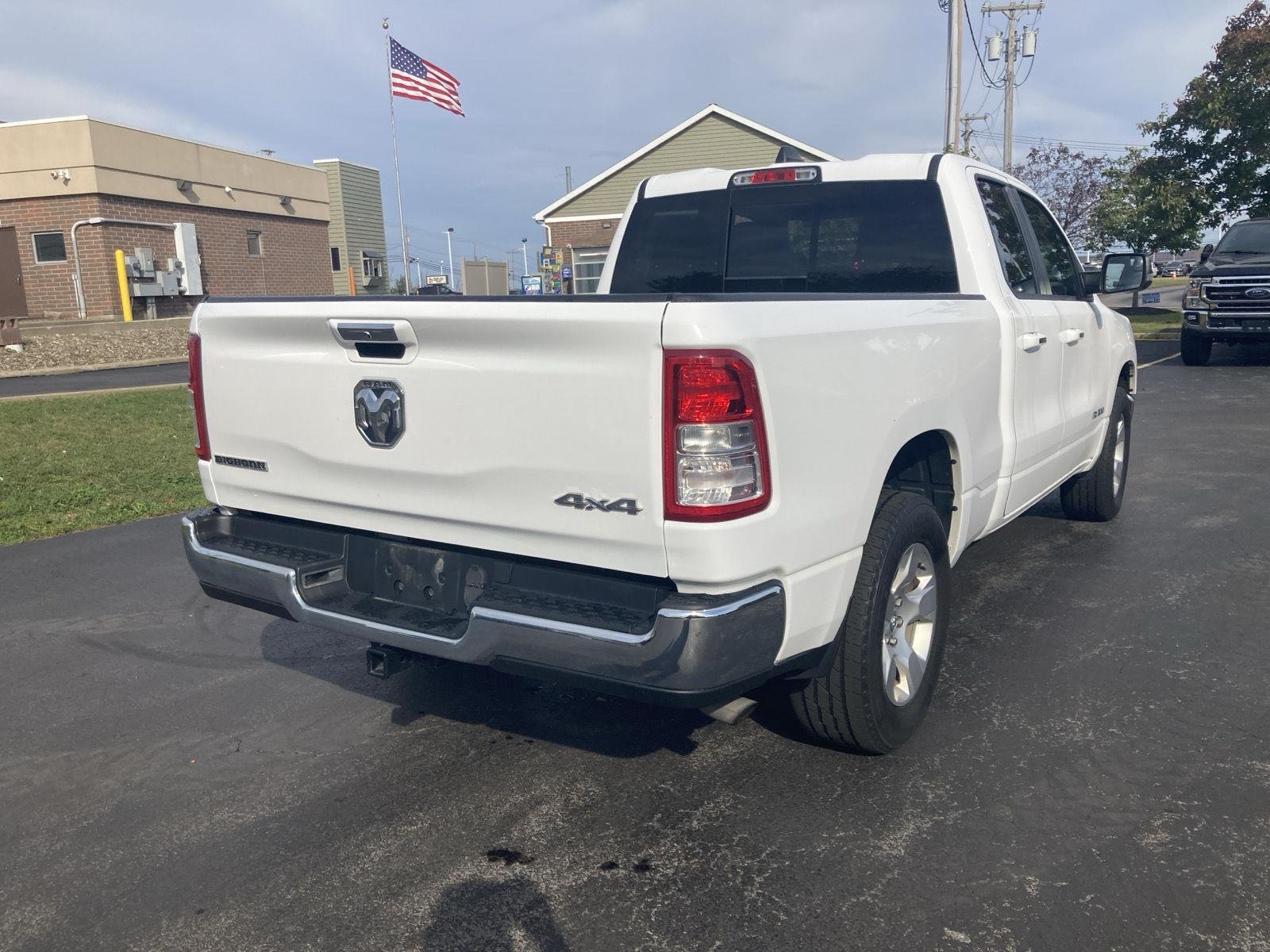 Used 2020 Bright White Clearcoat Ram Big Horn image 7