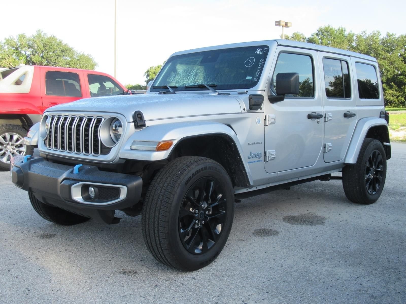 Used 2024 Silver Jeep Sahara 4xe image 2