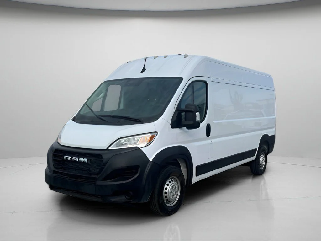 Used 2025 Bright White Clearcoat Ram High Roof image 17