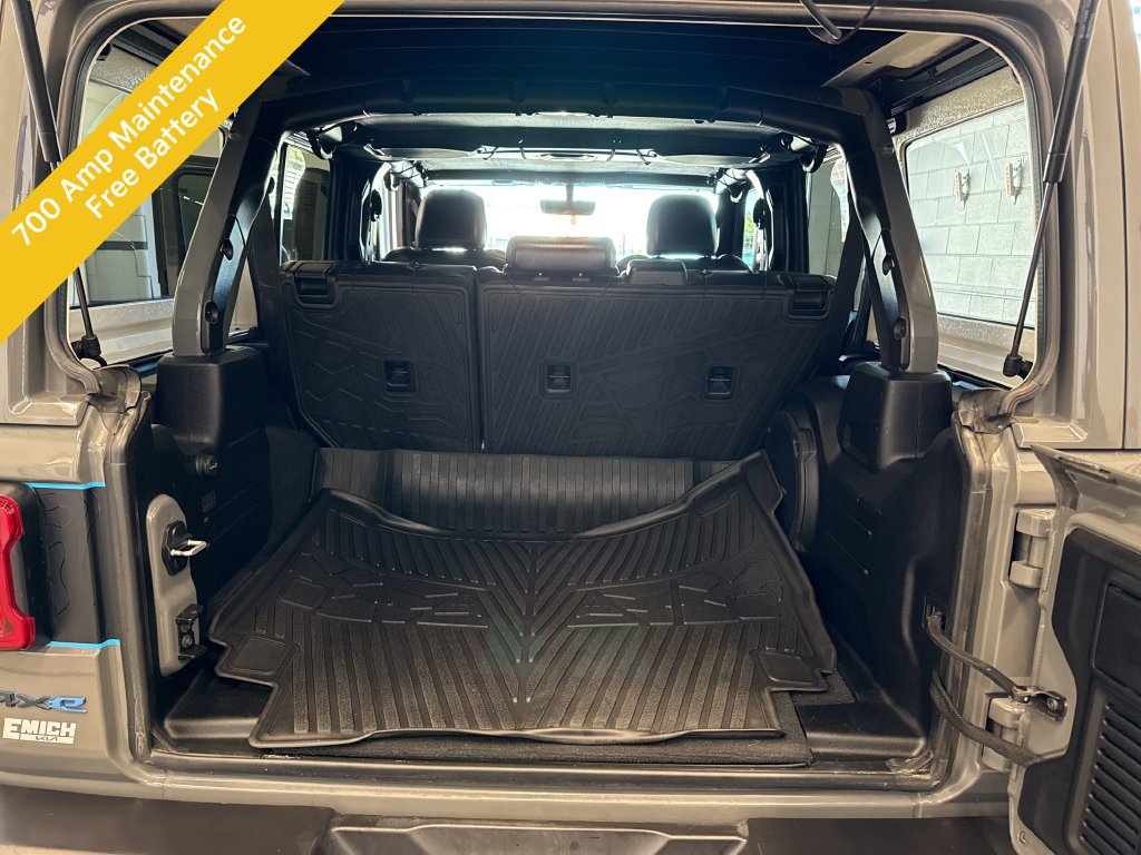 Used 2022 Gray Jeep Unlimited Sahara 4xe image 15