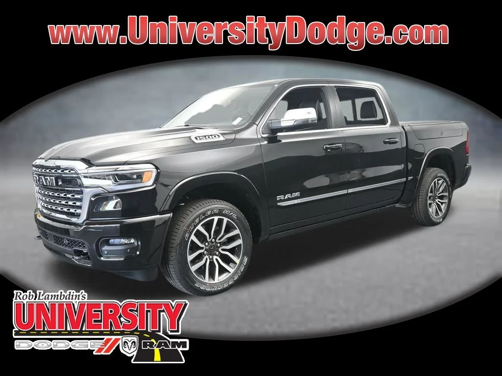 New 2026 Diamond Black Crystal Pearlcoat RAM Limited image 1