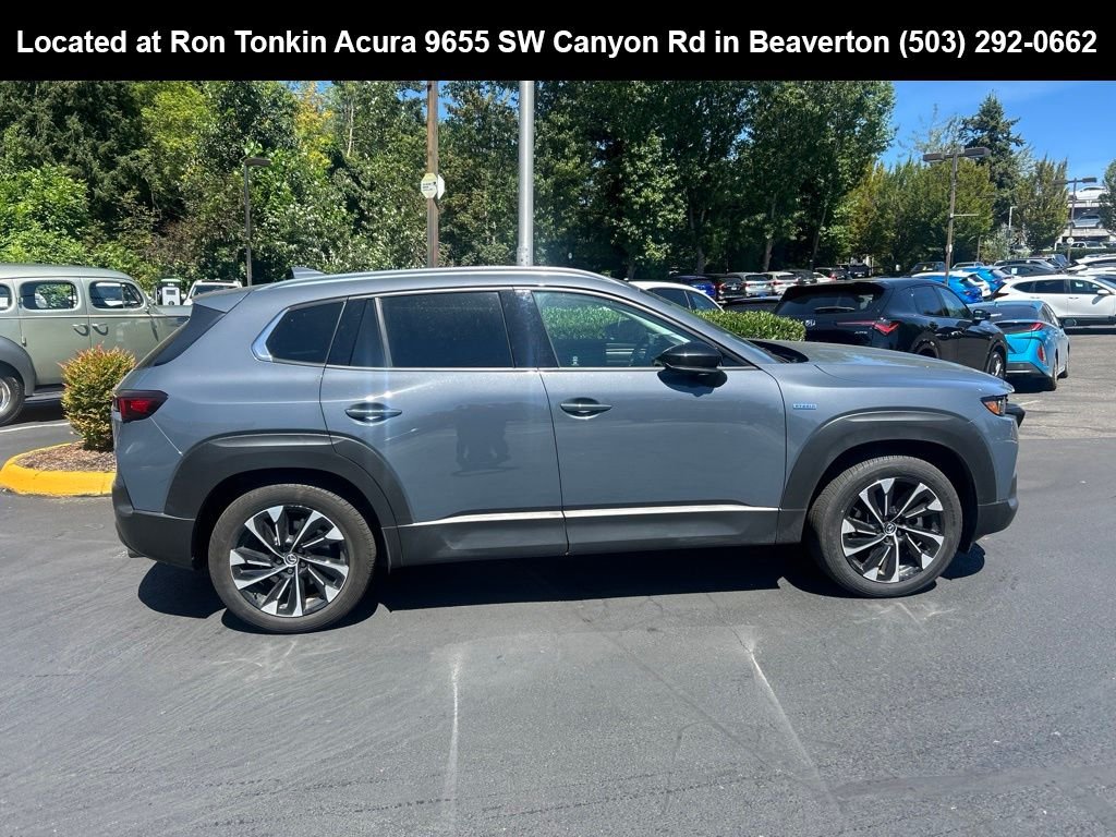 Used 2025 Polymetal Gray Metallic Mazda Premium Plus image 3