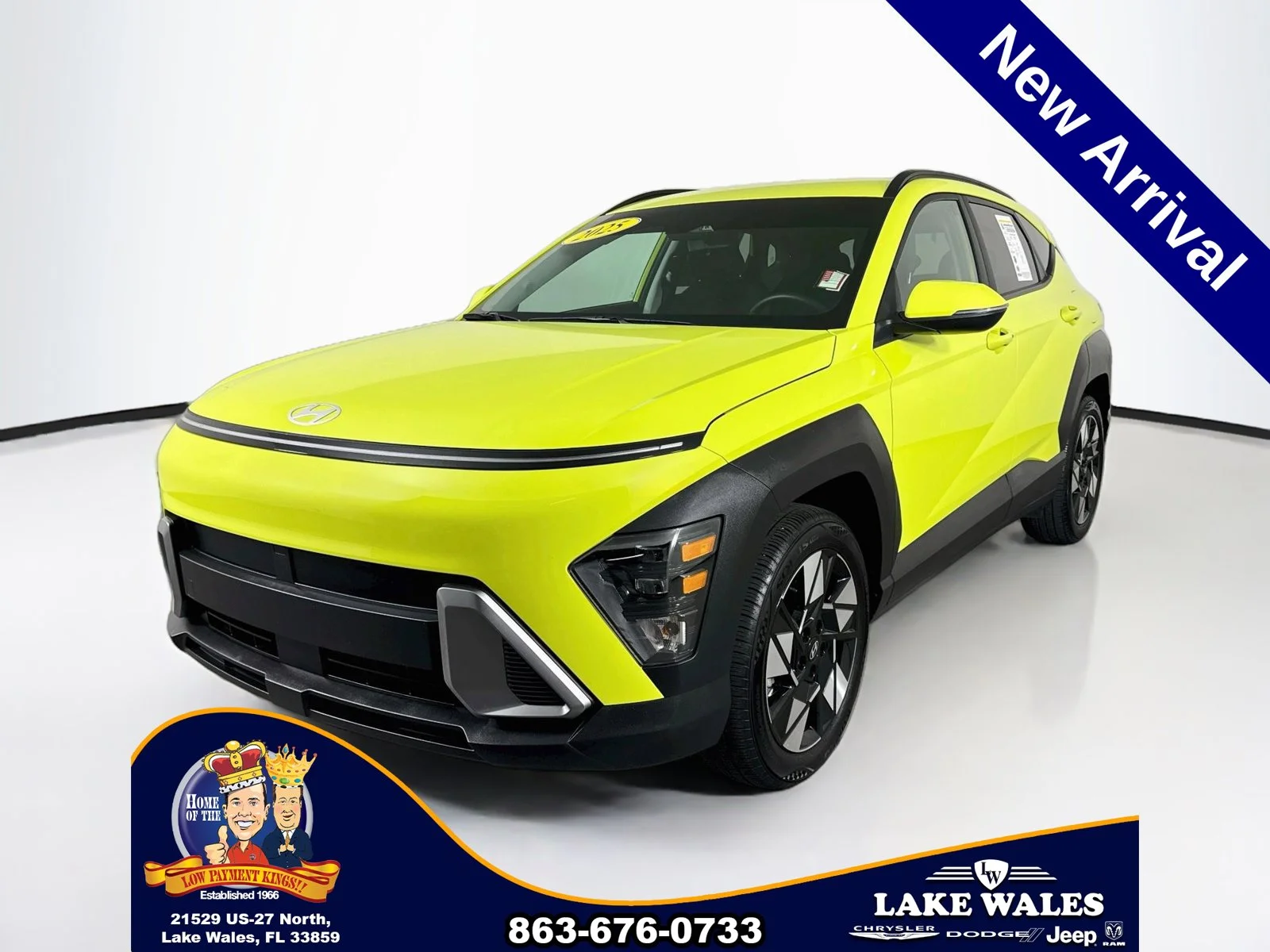 Certified Used 2025 Yellow Hyundai SEL image 3