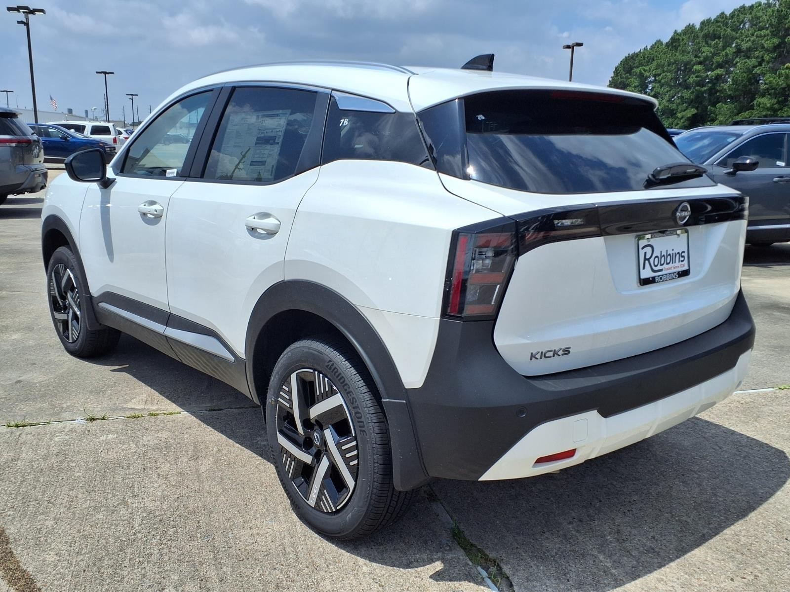 2026 Nissan Kicks SV White at Robbins Nissan