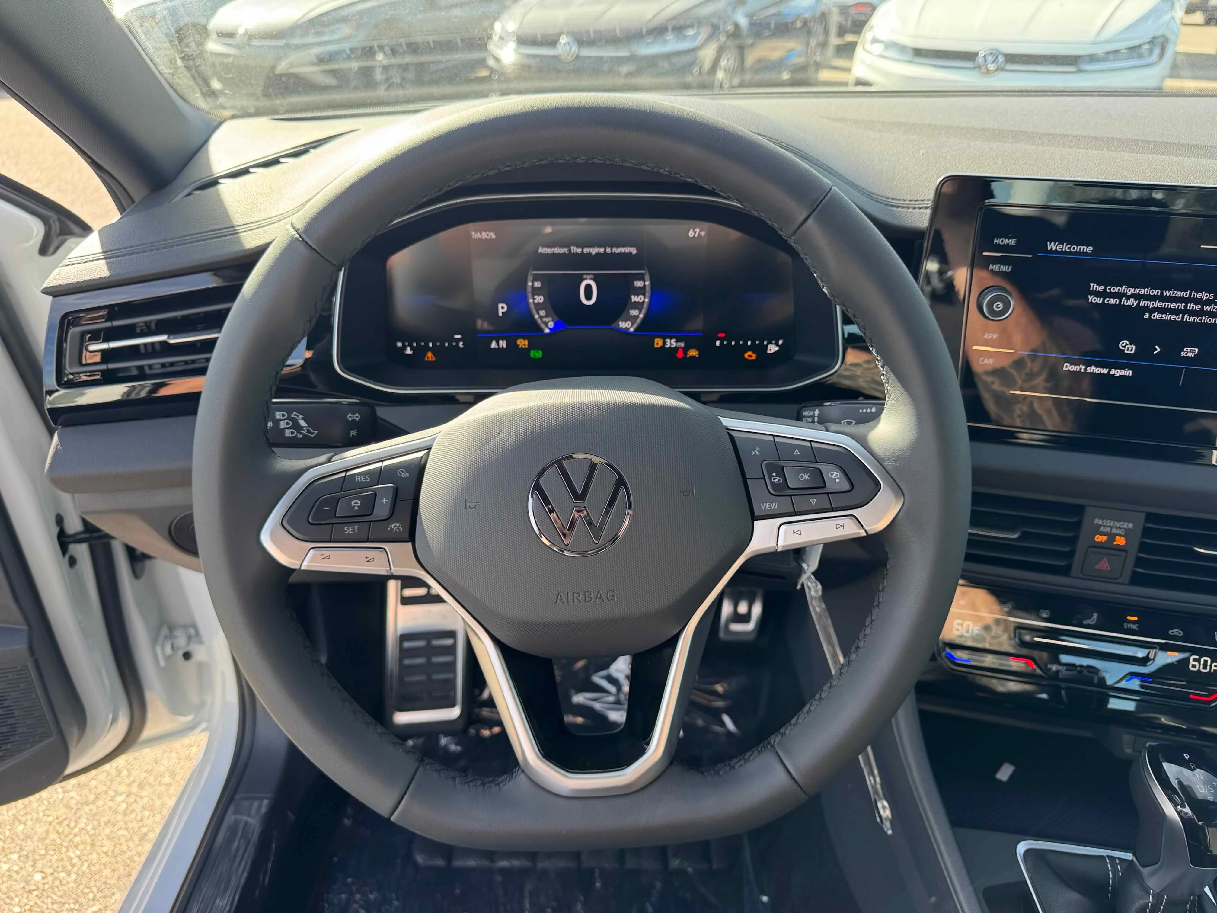 New 2026 Pure White Volkswagen Sport image 3