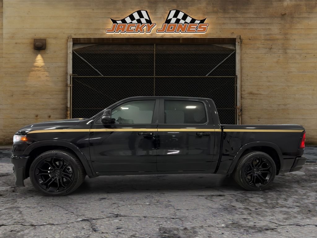 New 2026 Diamond Black Crystal Pearlcoat RAM Big Horn image 2
