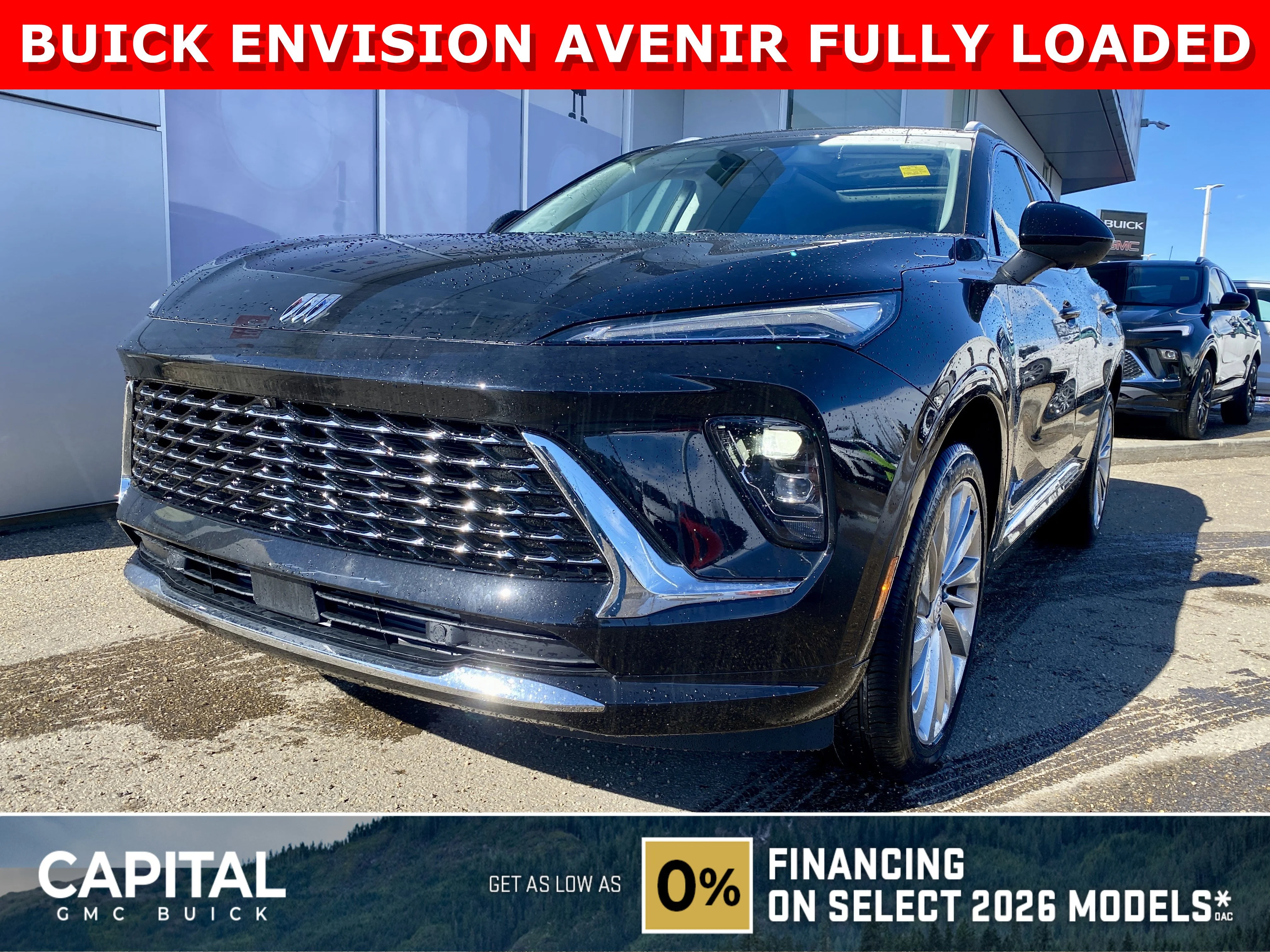 New 2026 EBONY TWILIGHT METALLIC Buick Avenir image 1