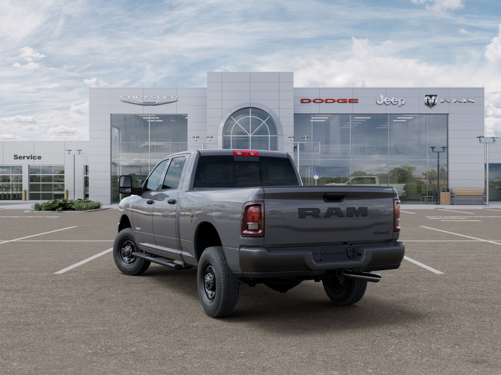 New 2026 Ceramic Gray Clear-Coat Exterior Paint RAM Warlock image 29