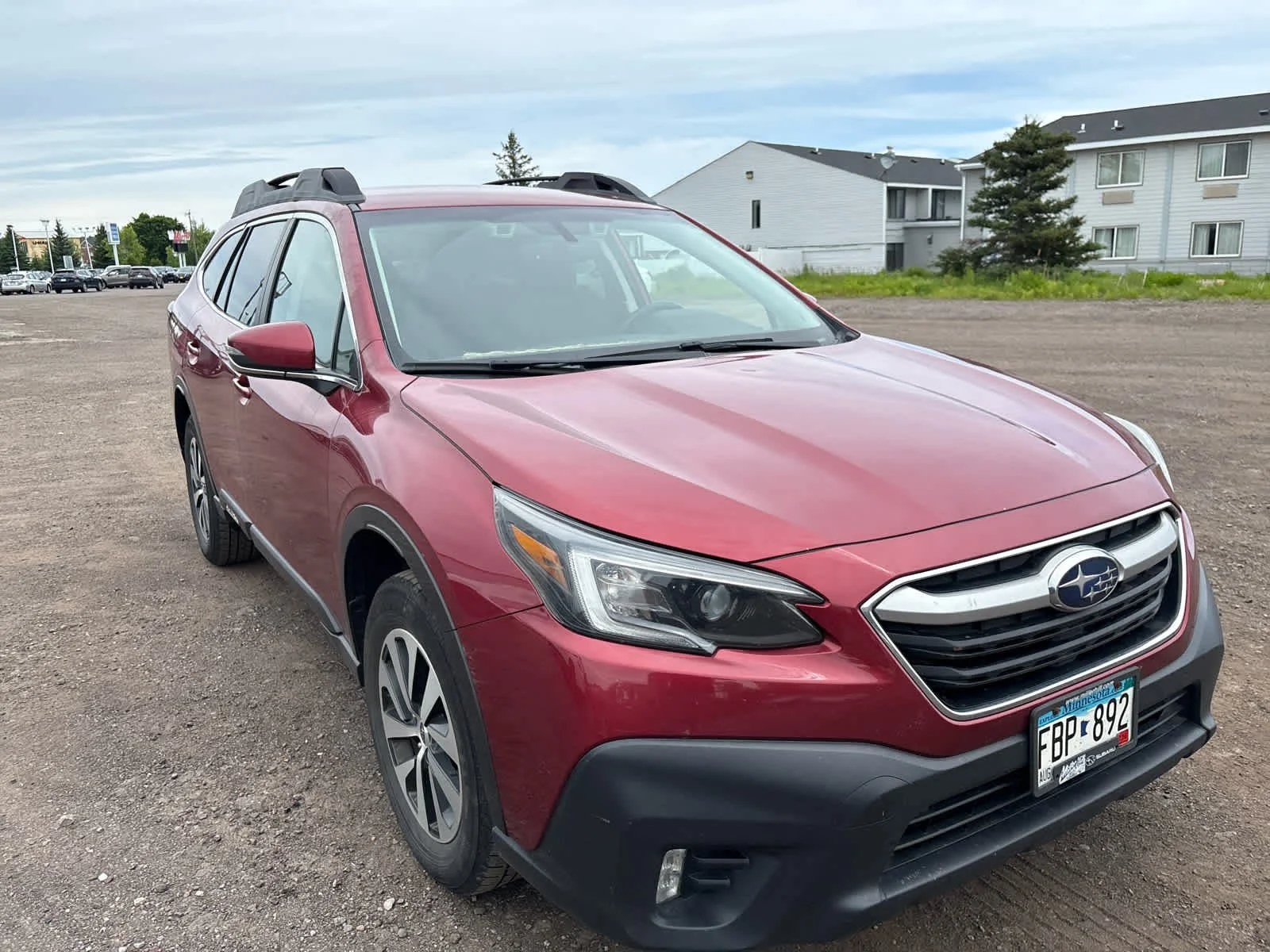 Used 2020 Crimson Red Pearl Subaru Premium image 9