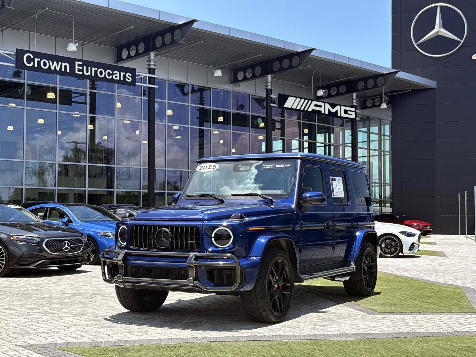 Blue 2025 Mercedes-Benz G-Class SUV / Crossover All-Wheel Drive 9-Speed Automatic