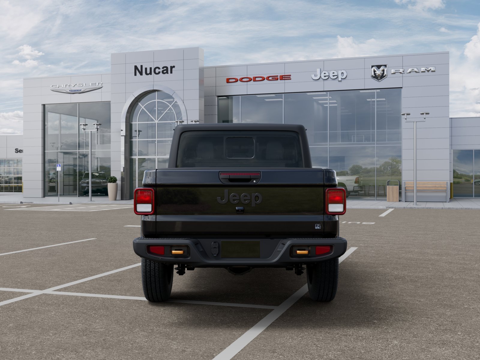 New 2026 Black Clear-Coat Exterior Paint Jeep 85th Anniversary Edition image 24