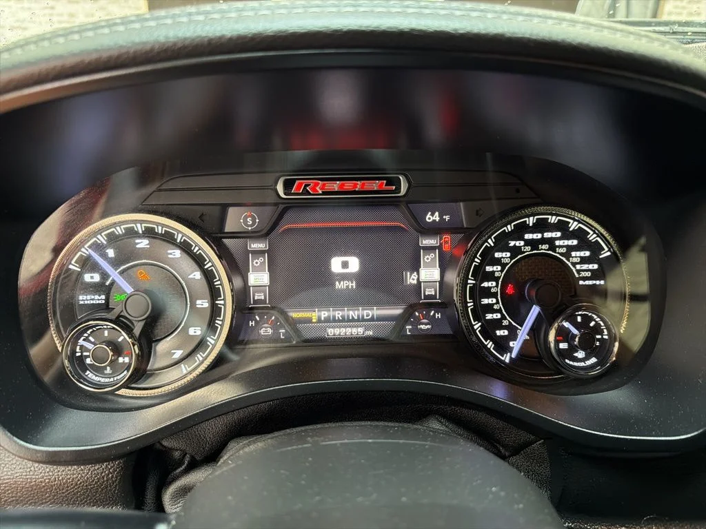 Used 2020 Flame Red Clearcoat Ram Rebel image 24