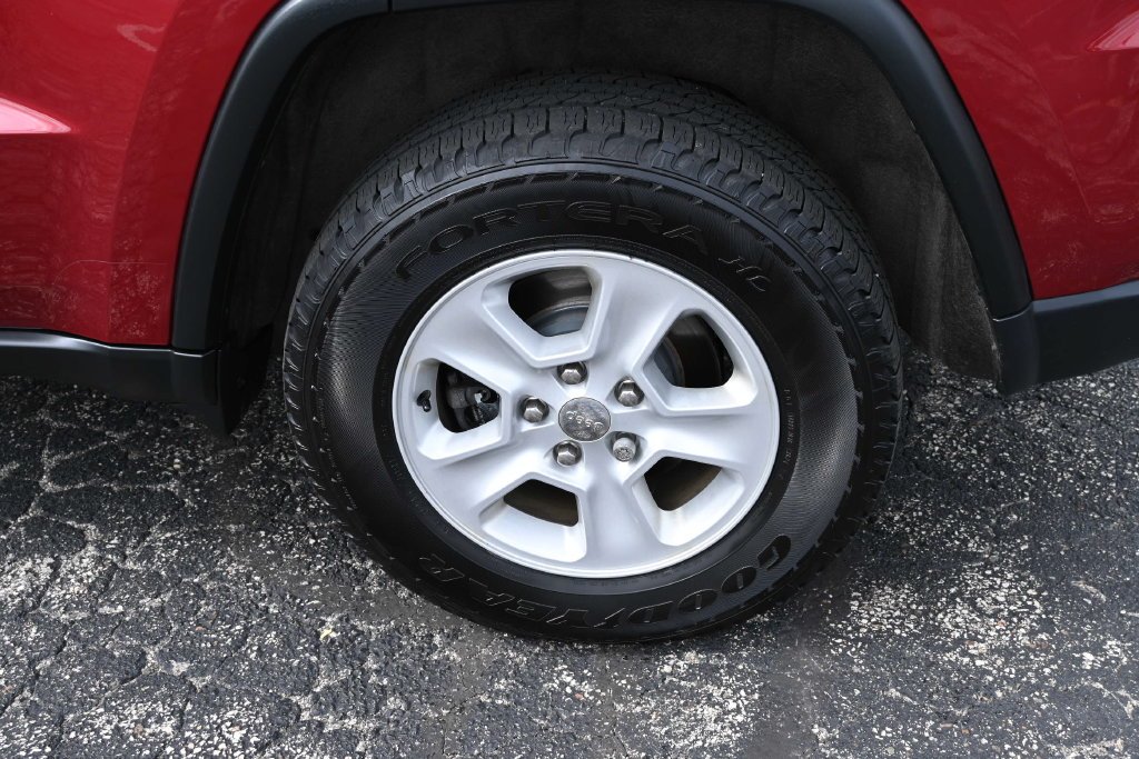 Used 2015 Deep Cherry Red Crystal Pearlcoat Jeep Laredo image 14
