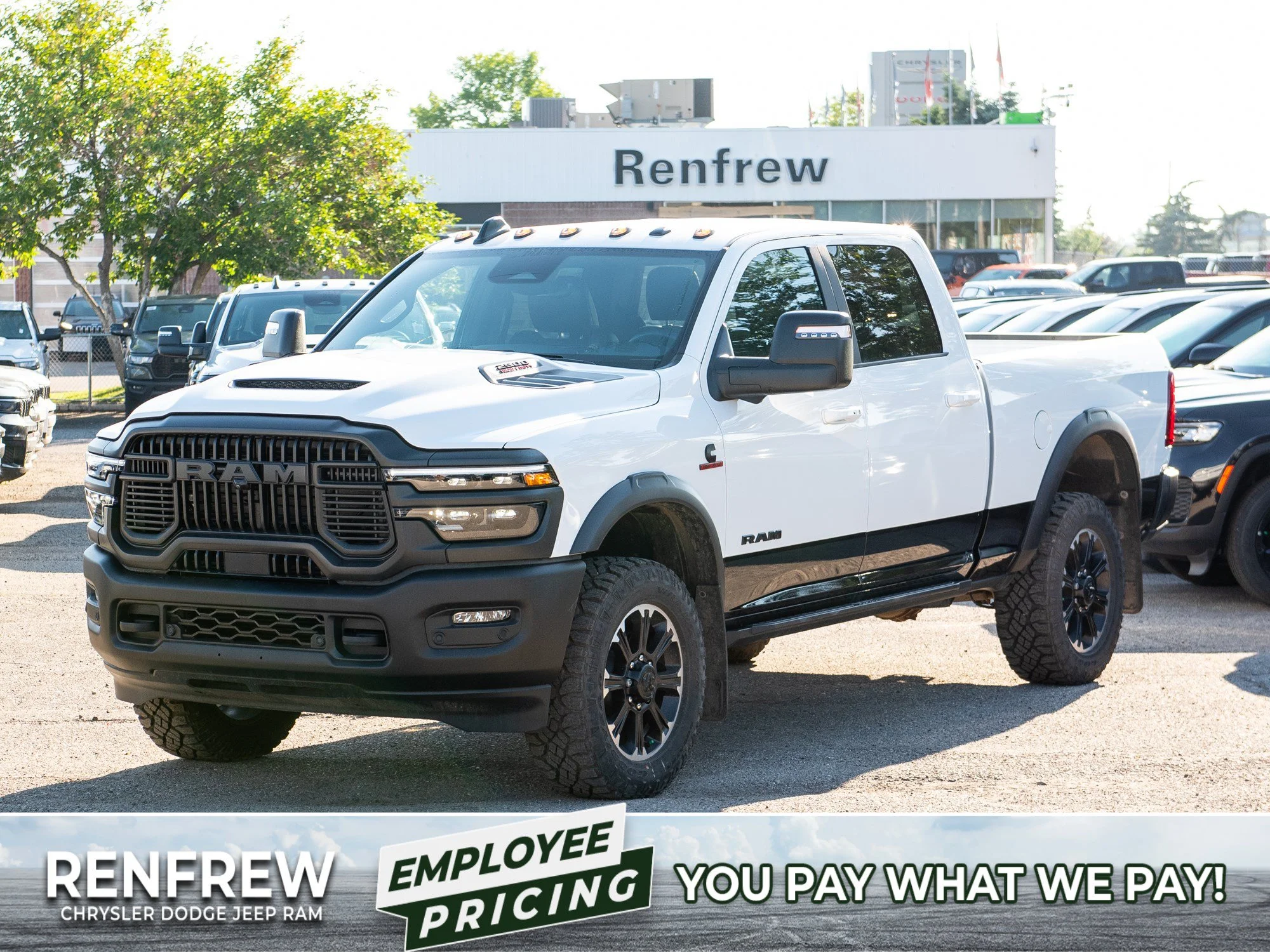 New 2026 White RAM Rebel* image 1