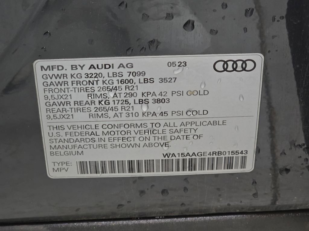 Used 2024 Gray Audi Premium Plus image 34